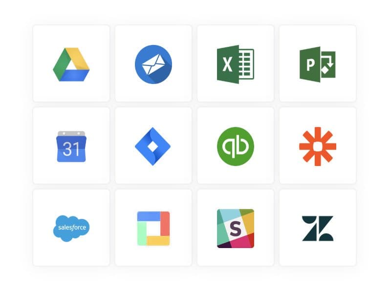Integrationen von Unternehmenssoftware