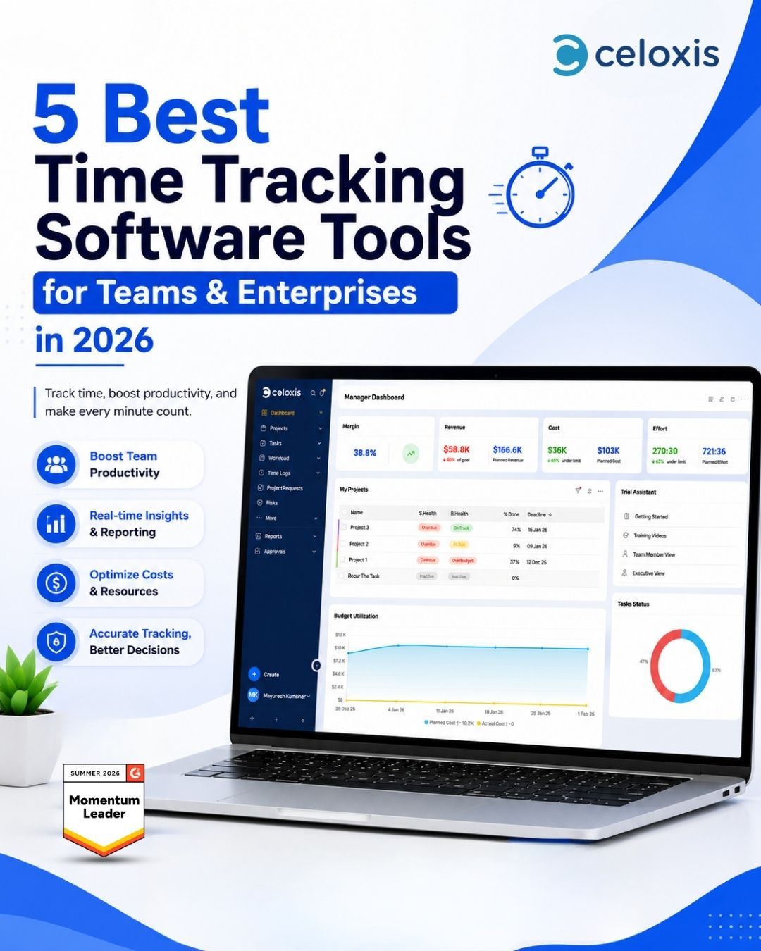 5+ Best Time Tracking Software Tools for Teams & Enterprises in 2026 ...