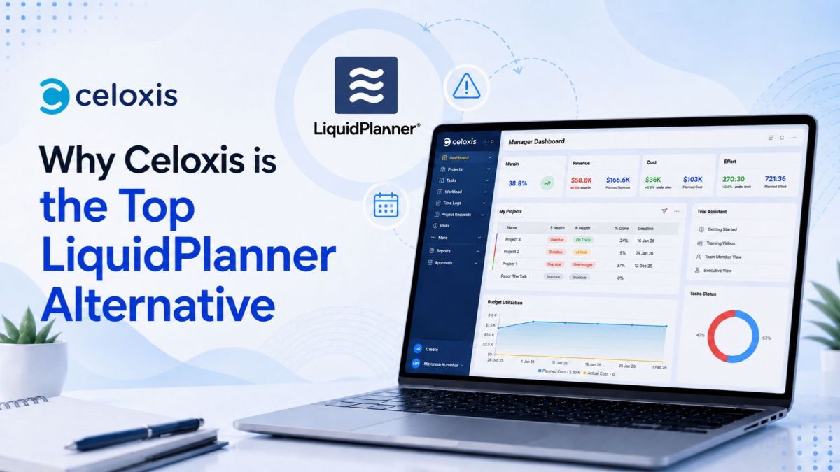Why Celoxis is the Top LiquidPlanner Alternative